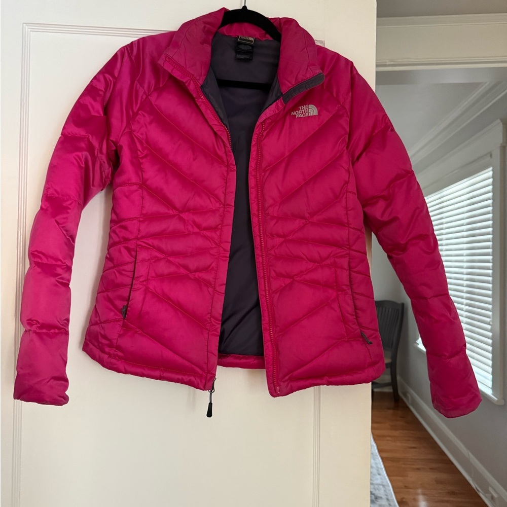 The North Face Women's Fuchsia Puffer Jacket
